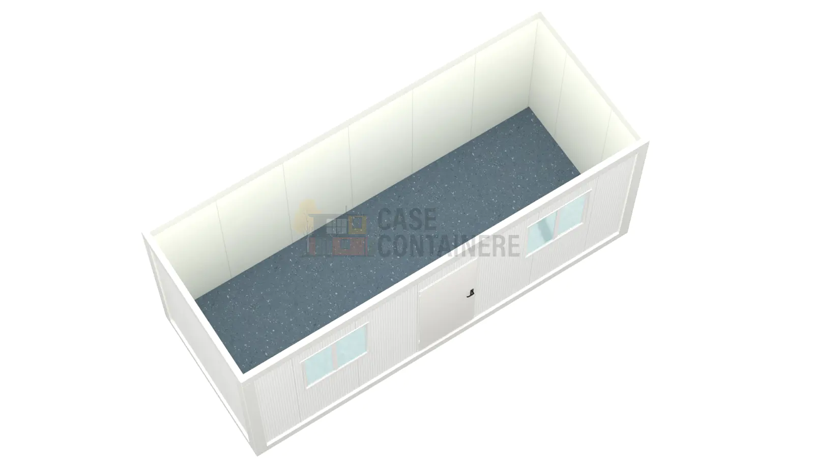 Container Birou 6m 2g Alb2