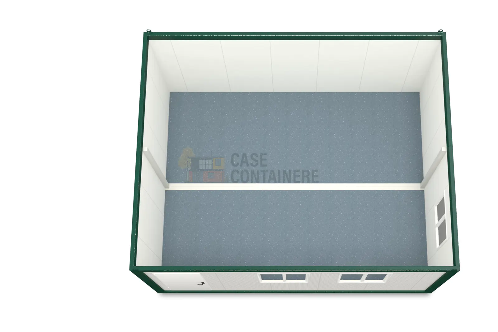 Container Modular 6x4.8m verde2