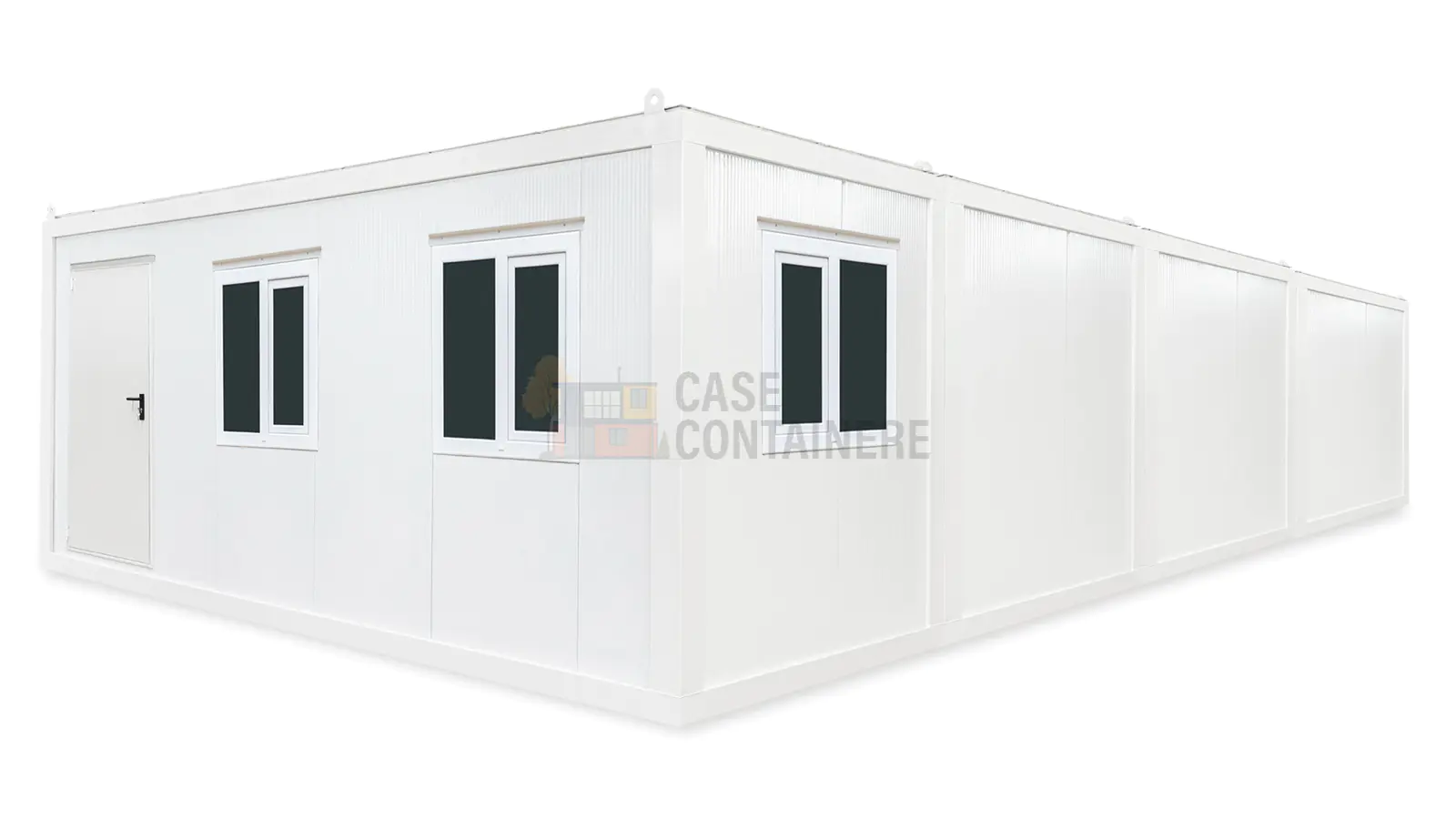 Container Modular 6x9.6m alb