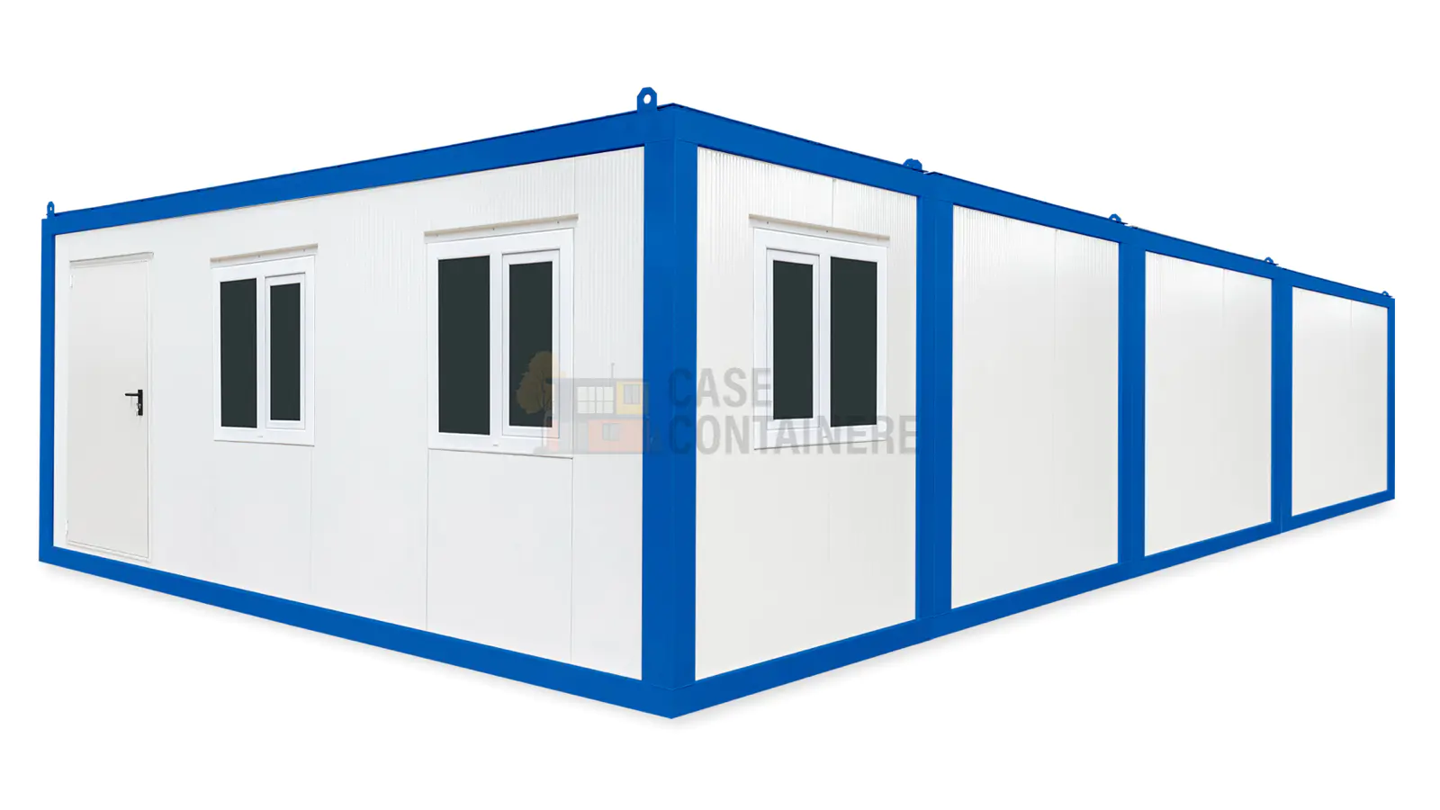 Container Modular 6x9.6m albastru